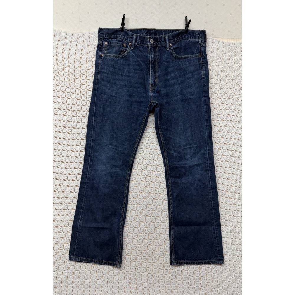 Levis 527 Jeans Mens Size 36x30 Blue Denim Bootcut Cowboy Western 200%Cotton